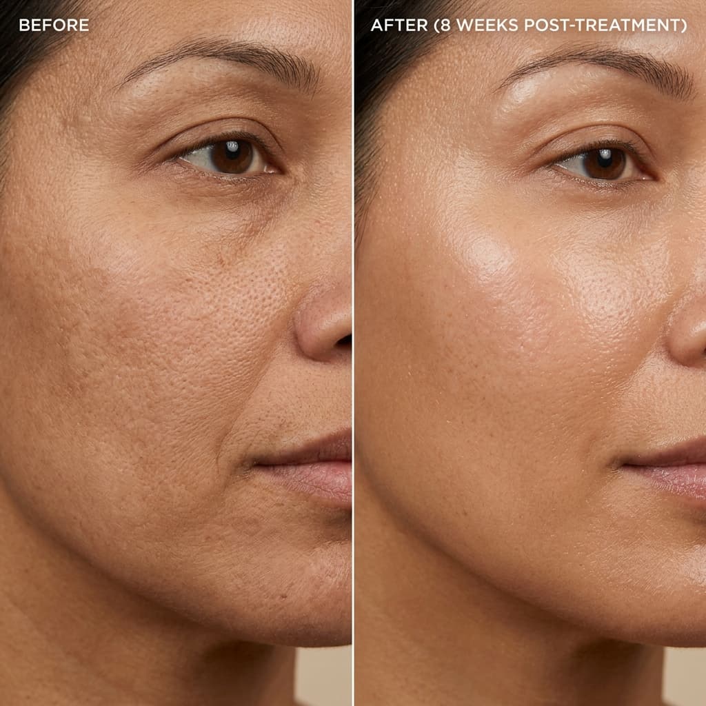Skin rejuvenation and texture repair